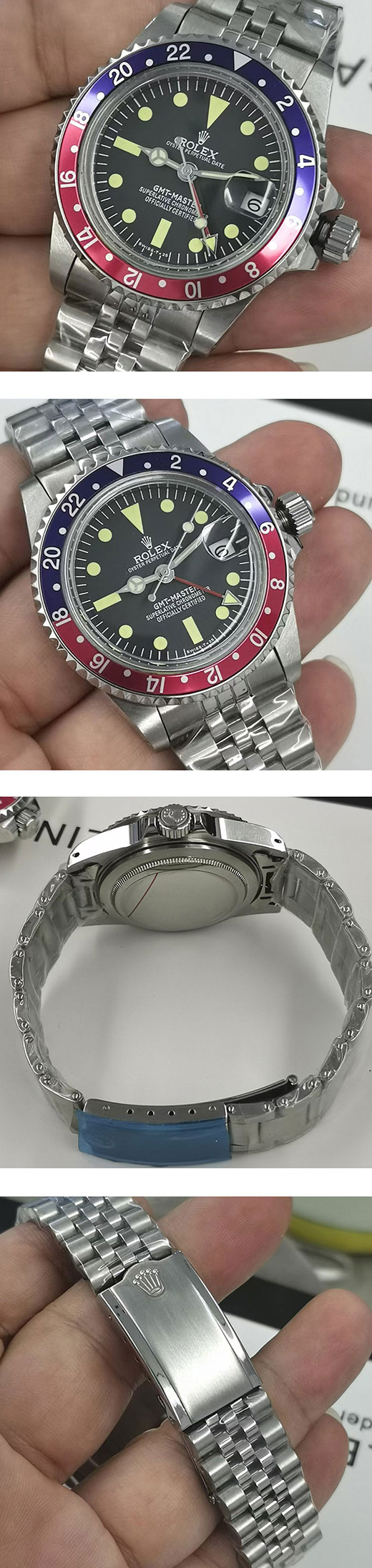 【日本実店舗販売】ROLEX GMTマスターコピー時計1675、お得なタイムセール